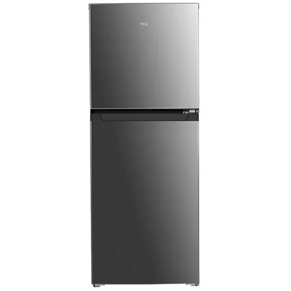 TCL P197TM 198公升 上置冷凍室雙門雪櫃 (不銹鋼色) - 無霜技術，LED照明，可調節設計