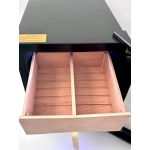 ROYALTEK RT33LB(醒茄版) 恆溫恆濕雪茄櫃 (100支) - 雪松木層架