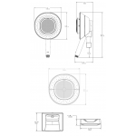 Kohler K-R28241T-NKE-CP MOXIE 藍牙音樂手提花灑 (拋光鍍鉻) - IPX7防水喇叭
