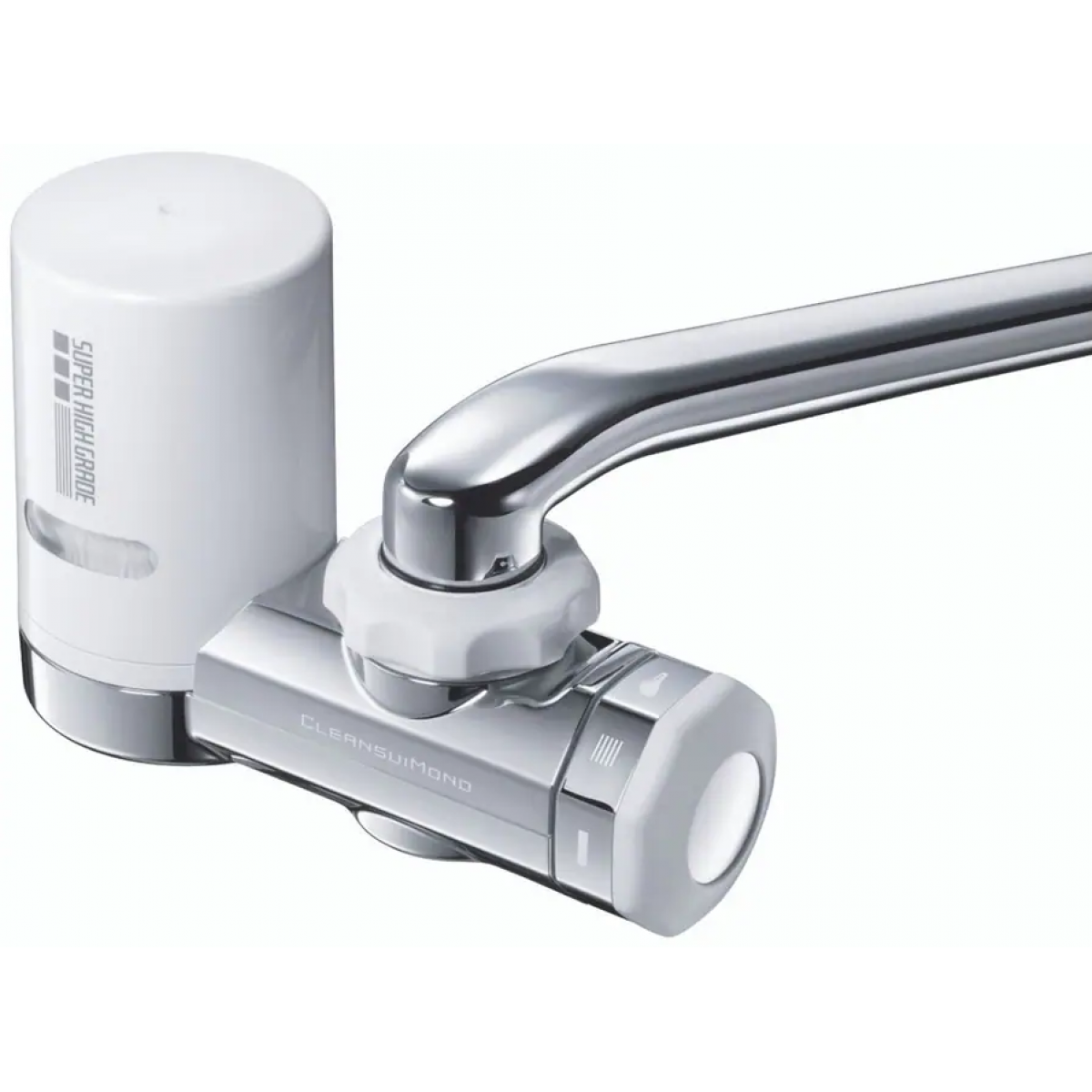 Mitsubishi Electric 三菱電機EF201前置式濾水器：五重過濾系統，1.6L/分鐘高流量，濾芯檢視窗