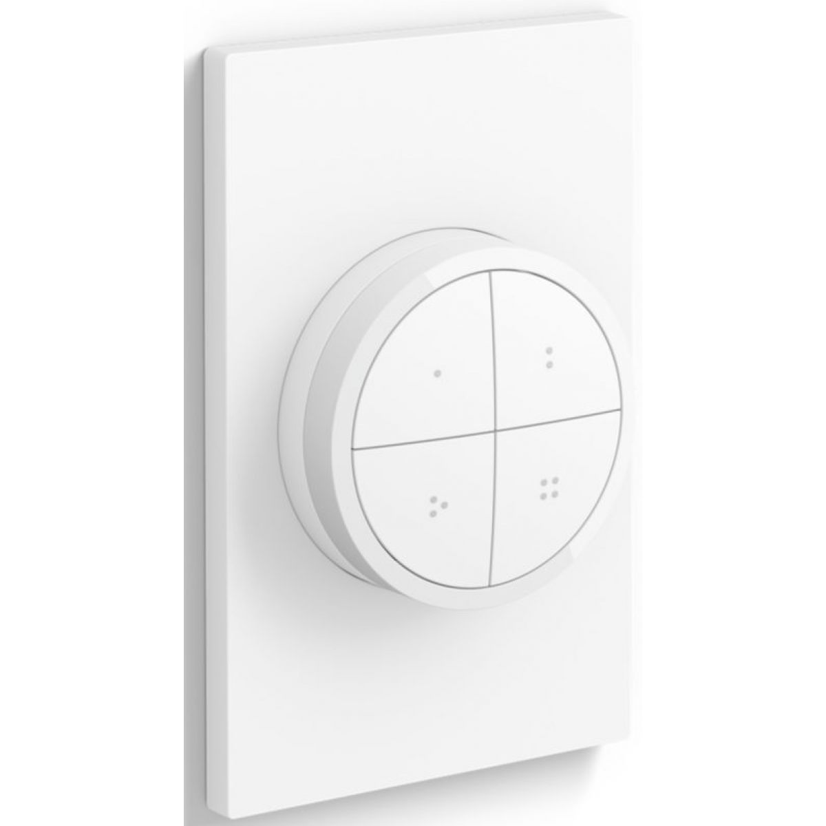 Philips Hue Tap Dial Switch遙控器：旋轉調光，4個可配置按鈕，多房間控制