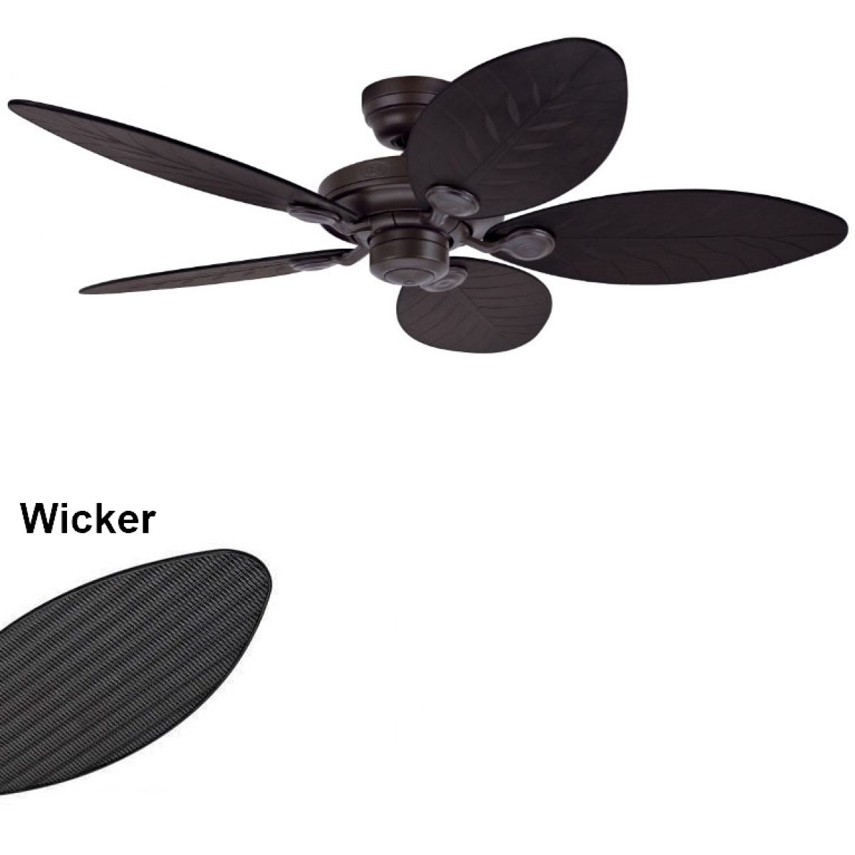 Hunter Fan Co Outdoor Elements II 54吋天花吊扇 (黑銅色+黑柳條)