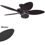 Hunter Fan Co Outdoor Elements II 54" 天花吊扇 (黑銅色+黑柳條)