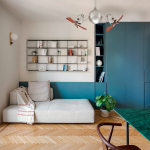 Matthews Fan 16吋Acqua天花吊扇 (亮銀色+桃花木扇葉)