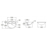 Walrus WR-210603.1 座檯面盆 (520 x 420mm)