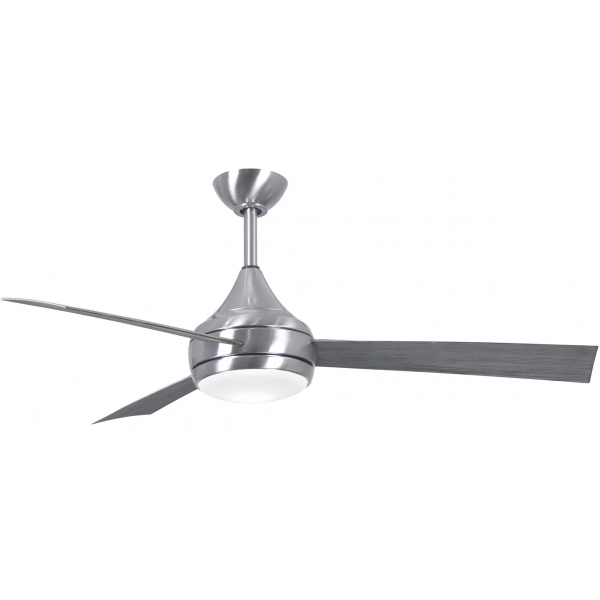 Matthews Fan Donaire 52吋天花吊扇 (鋁不鏽鋼機身, 倉木色扇葉)