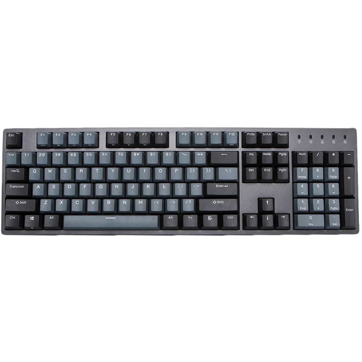 Durgod Taurus K310 104鍵機械式鍵盤 (太空灰, 紅軸)