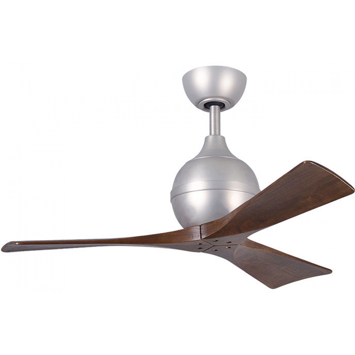 Matthews Fan Irene-3 42吋天花吊扇 (鋁銀色+胡桃木色扇葉)