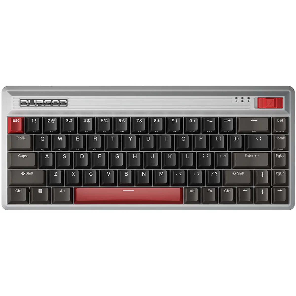 Durgod Fusion 65鍵三模機械式鍵盤 (Steam/茶軸)