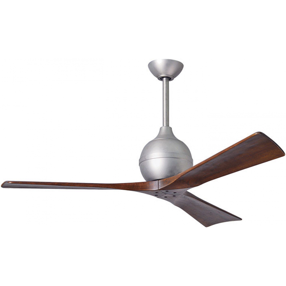 Matthews Fan Irene-3 60吋天花吊扇 (鋁銀色+胡桃木色扇葉)