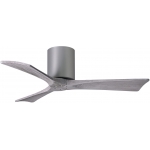 Matthews Fan 52吋 Irene-3H 天花吊扇 (鋁銀色+倉木色扇葉)