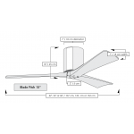 Matthews Fan Irene-3H 60吋天花吊扇 (鋁銀色+胡桃木色扇葉)