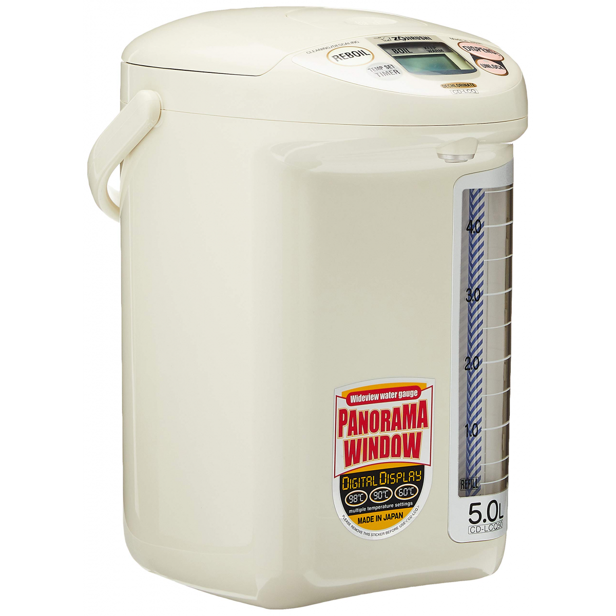 Zojirushi 象印 CD-LCQ50-WA 5.0公升 電泵式電熱水瓶 (日本製造)