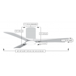 Matthews Fan Irene-3HLK 60吋天花吊扇 (紋理青銅+倉木色扇葉)