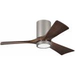 Matthews Fan 42吋 Irene-3HLK 天花吊扇 (鋁銀色+胡桃木色扇葉)