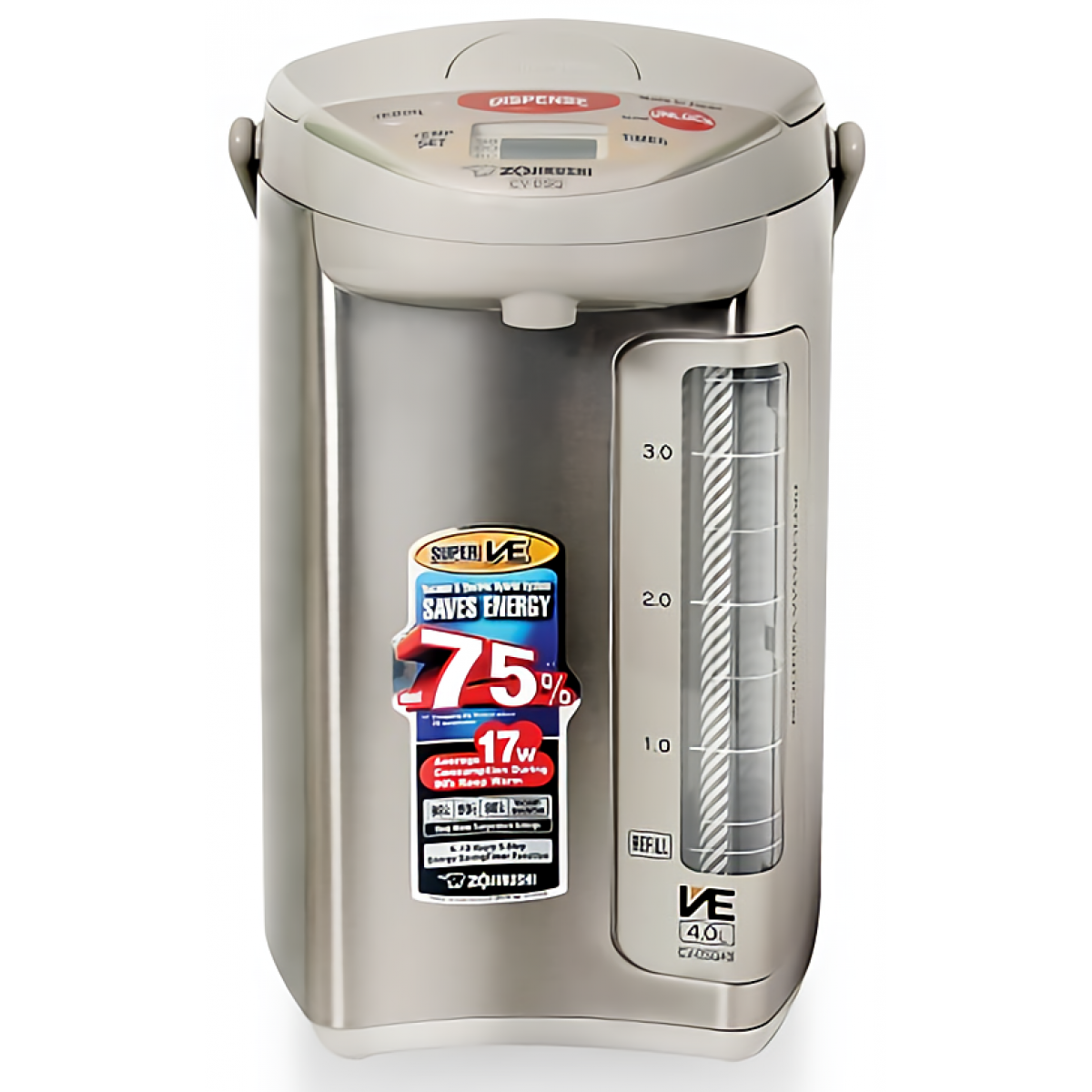 Zojirushi 象印 CV-DSQ40-XA 4.0公升真空電腦電熱水瓶（日本製造）