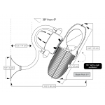 Matthews Fan 16吋 Laura 掛牆式風扇 (鋁銀色)