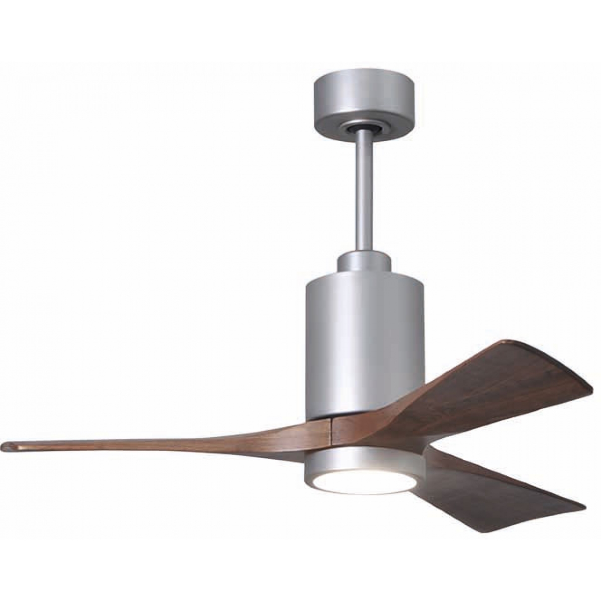 Matthews Fan 42吋 Patricia–3 天花吊扇 (鋁銀色+胡桃木色扇葉)