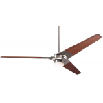 Modern Fan Co Torsion 62吋 天花吊扇 (亮銀色+桃花木扇葉) - Dave Ellis設計