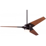 Modern Fan Co Torsion 42吋天花吊扇 (黑銅色+桃花木扇葉) - 牆壁開關、夏季/冬季模式