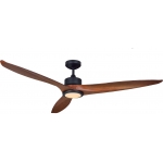 Iconic Dakota 60吋 天花吊扇 (啞黑色+新夏威夷木色)