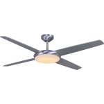 Iconic Orion 52吋 天花吊扇 (鋁銀色) - 超薄DC馬達，夏冬模式