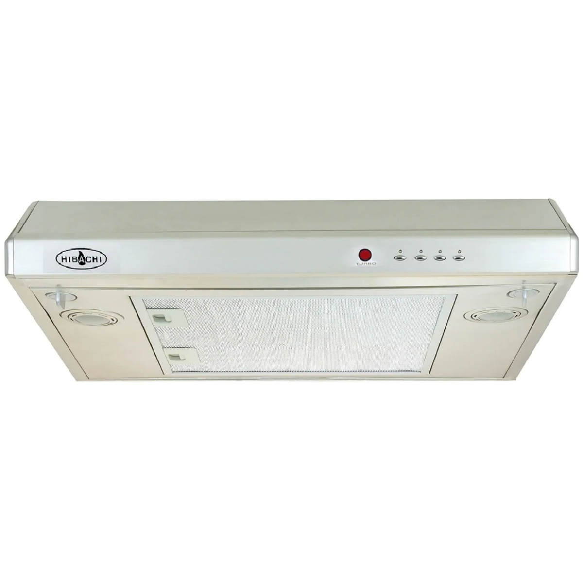 Hibachi 氣霸 HY-1680 60cm台式抽油煙機 (12m³/min排風量, Turbo勁速, 不銹鋼)