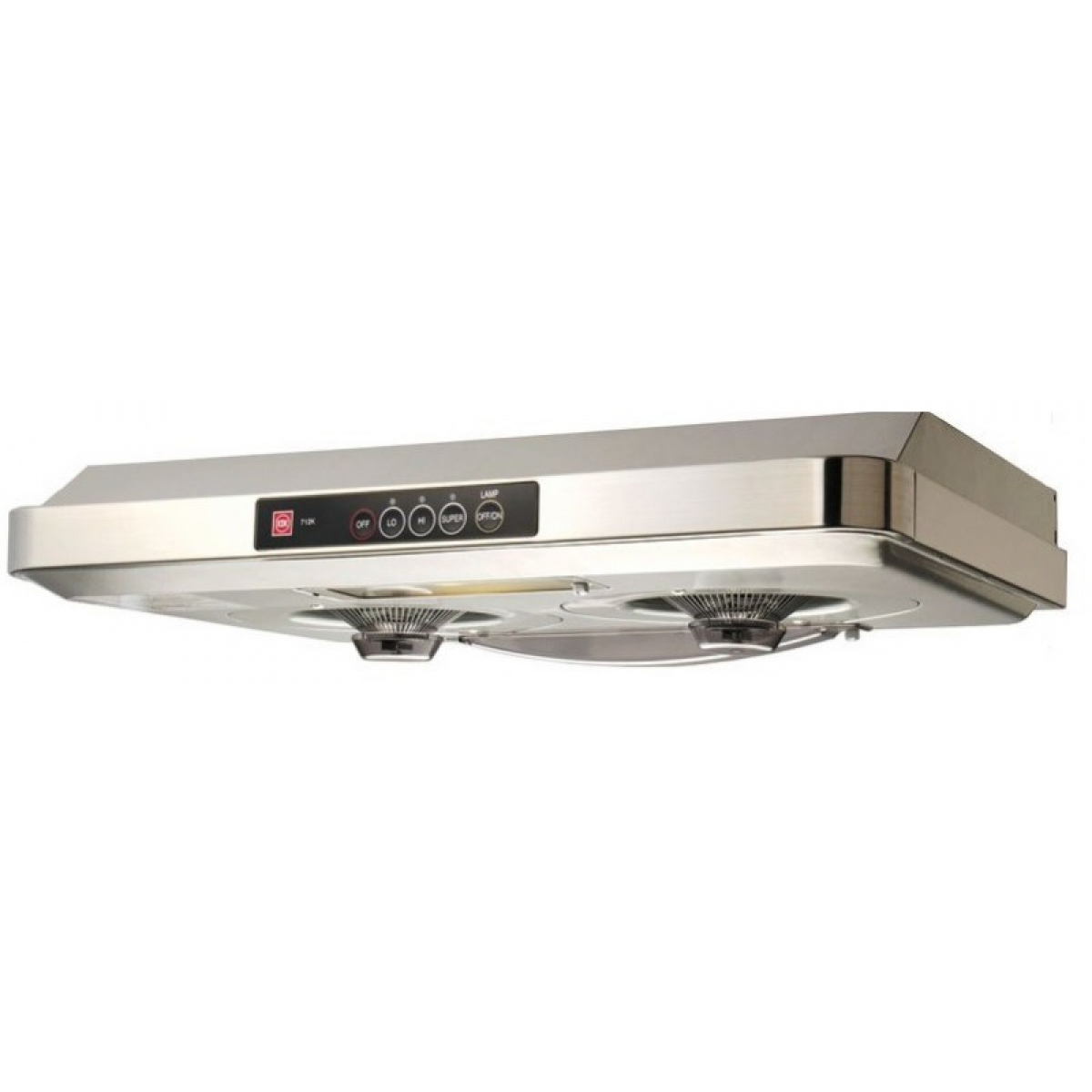 KDK 712KSL 70厘米 易拆式抽油煙機：超薄雙摩打，720m³/h強勁排風