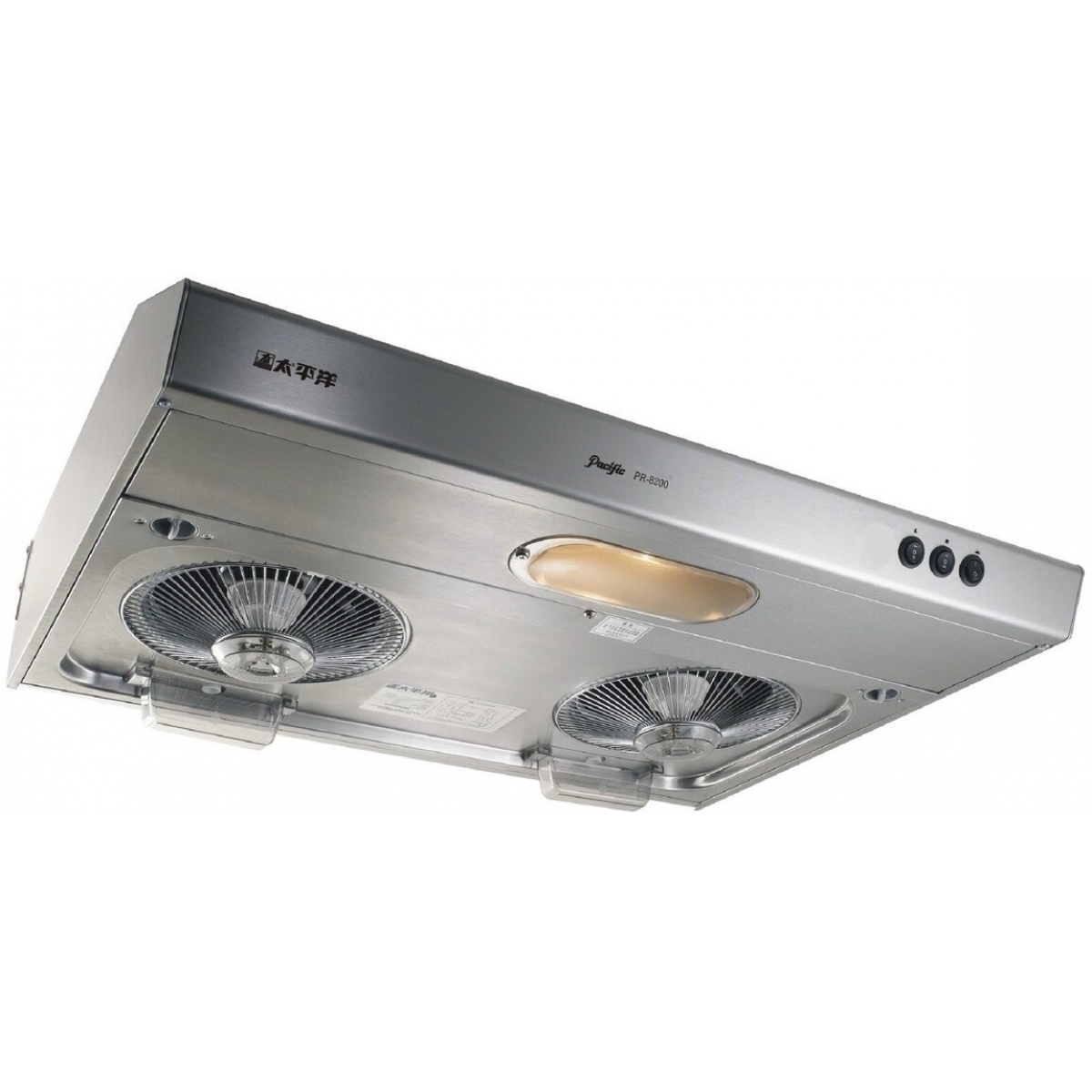 Pacific 太平洋 PR-8200S 70厘米 易拆洗抽油煙機 (左右獨立摩打)
