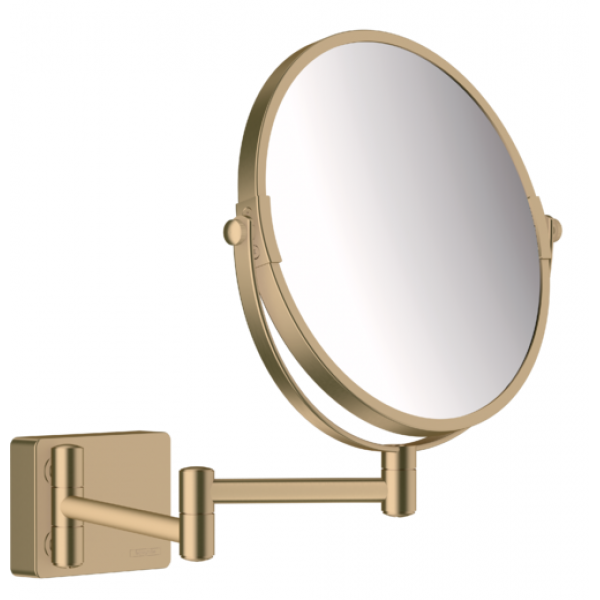 Hansgrohe 41791147 AddStoris 浴室壁掛鏡 (拉絲青銅)