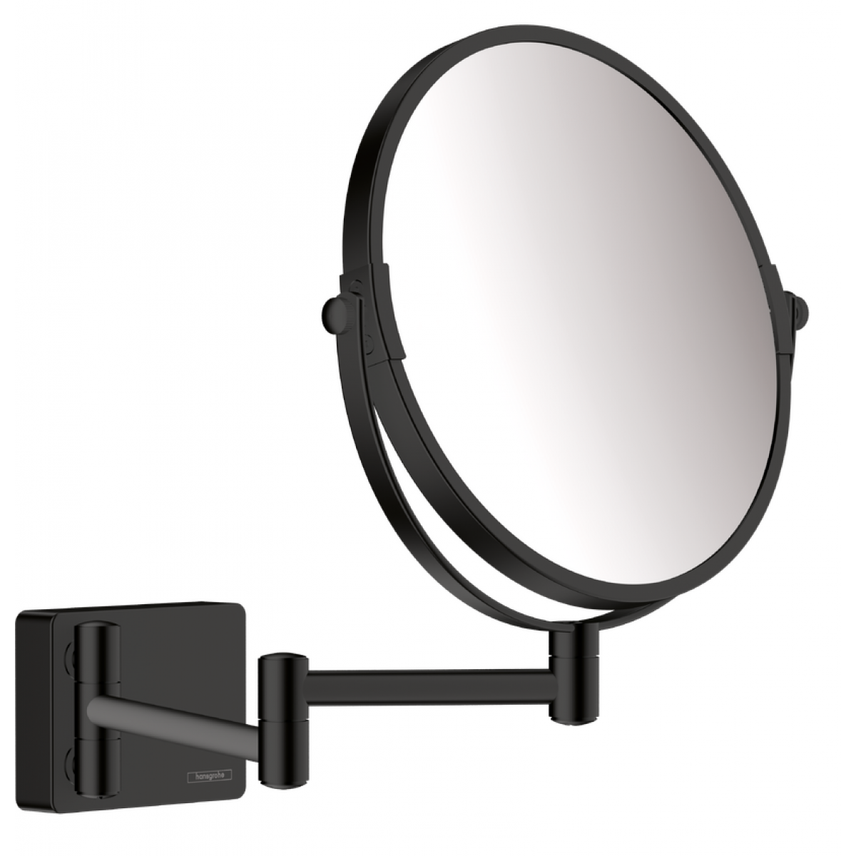 Hansgrohe 41791677 AddStoris 浴室壁掛鏡 (啞光黑)