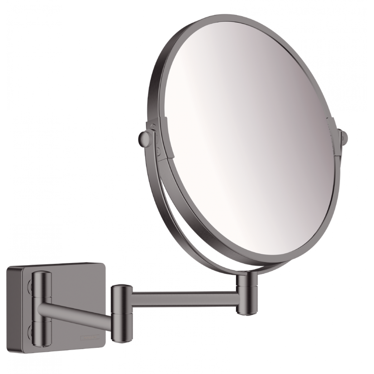 Hansgrohe 41791347 AddStoris 浴室壁掛鏡 (拉絲黑鉻)