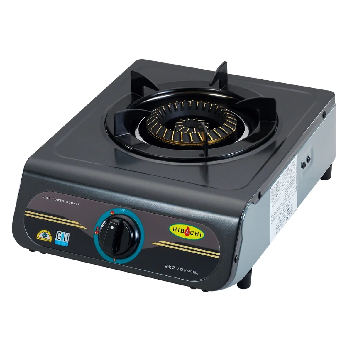 氣霸 Hibachi HY-9918S8 LPG 單頭石油氣爐 (4.6kW)