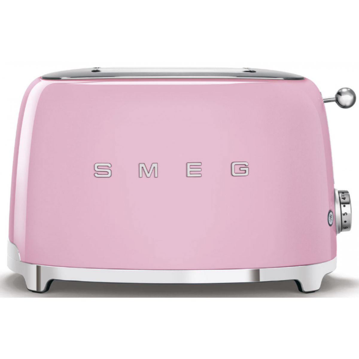 Smeg TSF01PKUK 50's Retro Style 粉紅色多士爐 | 950W、6段烘烤、解凍功能