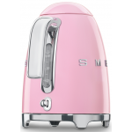 Smeg KLF03PKUK 1.7公升電熱水壺 (粉紅色)：3000W功率，軟開啟蓋子，360°旋轉底座