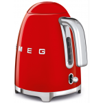 Smeg KLF03RDUK 1.7公升電熱水壺 (紅色)：3000W功率，50年代風格，360°旋轉底座