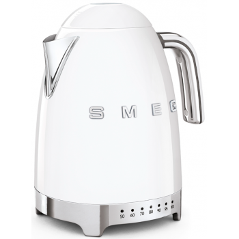 Smeg KLF04WHUK 1.7L Electric Keep Warm Water Kettle (White)