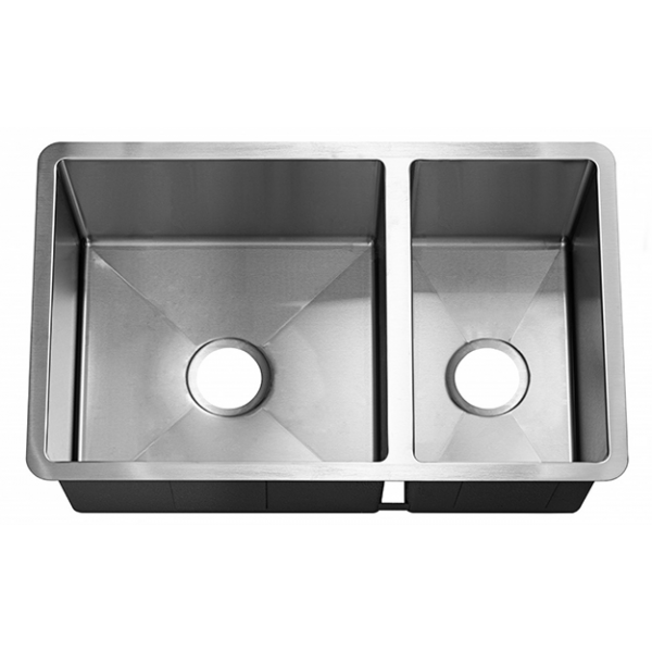 Goboss TW302 69厘米不銹鋼廚房雙盆昇盤