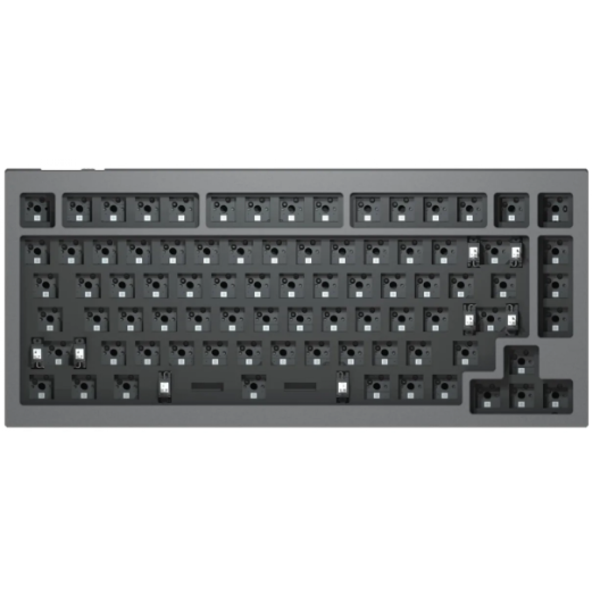 Keychron Q1A2 QMK自定義機械鍵盤（太空灰RGB可換軸/準成品）