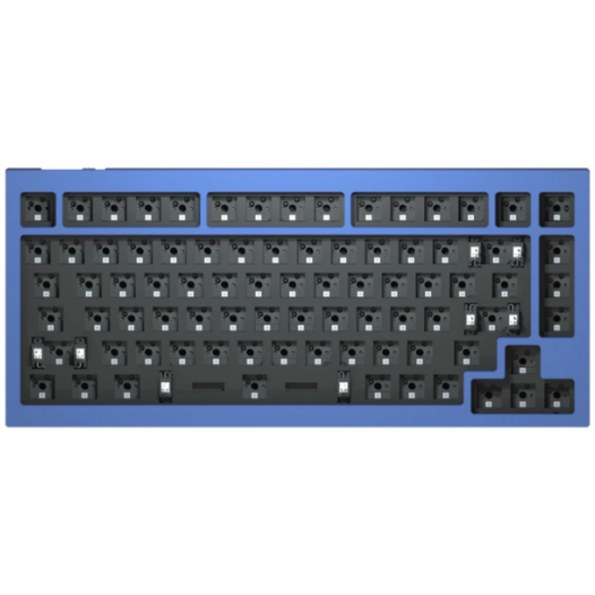 Keychron Q1A3 QMK自定義機械鍵盤（海軍藍RGB可換軸/準成品）