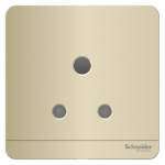 Schneider Electric 施耐德電氣 AvatarOn 15A 單位3腳圓頭插座 (沉醉金) (E83426_15_WG_C5)