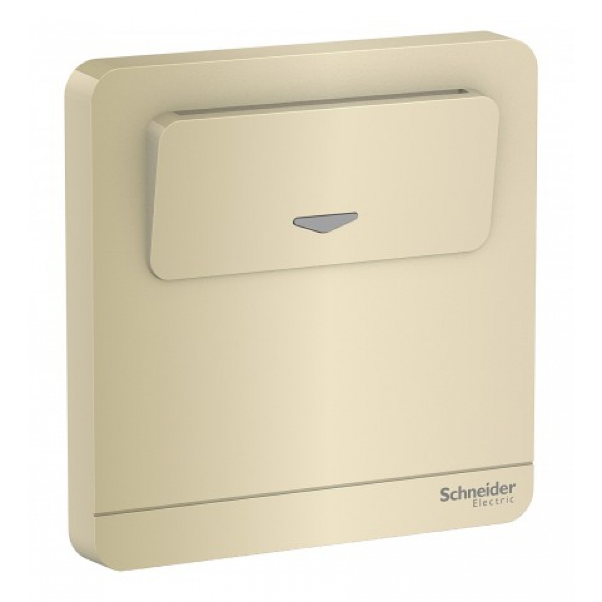 Schneider Electric AvatarOn 16A 250V 電子插卡開關掣 (沉醉金) - 酒店專用，LED指示燈