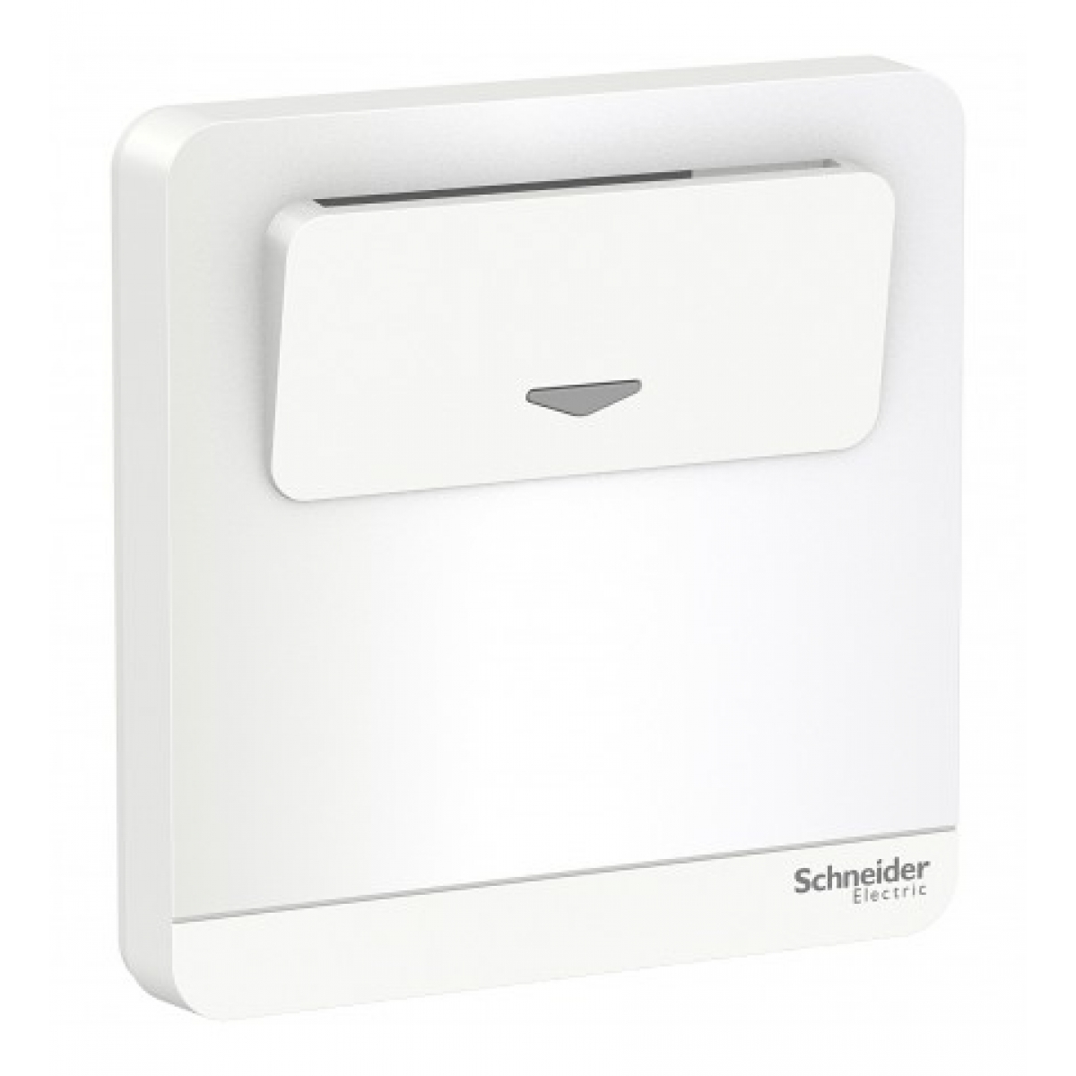 Schneider Electric AvatarOn 16A 250V 帶身份識別功能電子插卡開關掣 (搪瓷白) - RFID技術，酒店專用