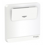 Schneider Electric 施耐德電氣 AvatarOn 16A 250V 帶身份識別功能電子插卡開關掣 (搪瓷白) (E8331EKTID_WE)