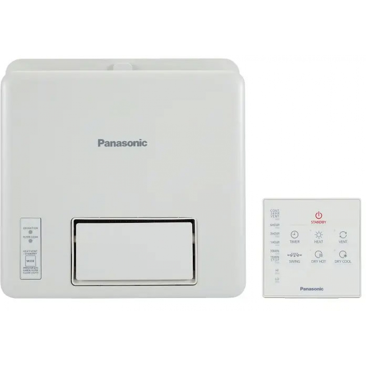 Panasonic 樂聲 FV-23BW2H 1200W 窗口式浴室寶 - 暖風、乾衣、換氣