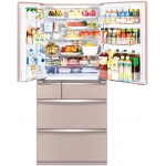 Mitsubishi Electric 三菱電機 MR-WX70C-F-H1 576公升 多門變頻雪櫃 (亮麗香檳)