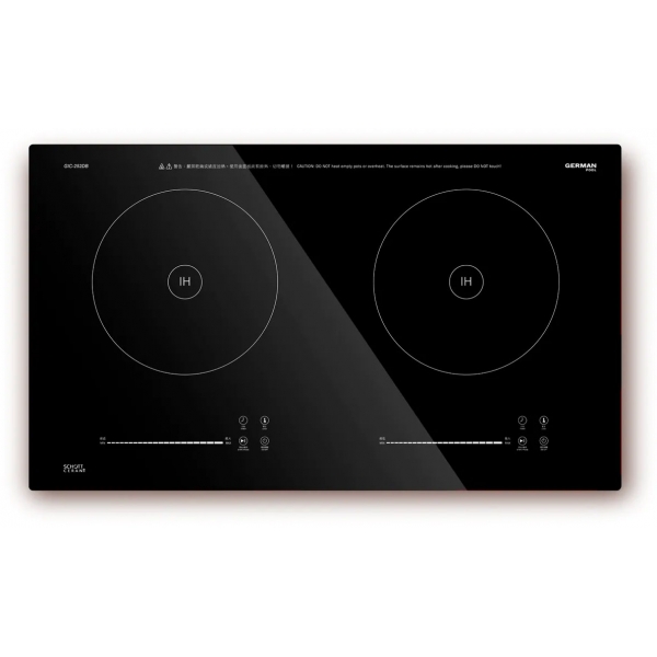 GERMAN POOL 德國寶 GIC-252DB 5200W 嵌入式雙頭電磁爐