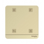 Schneider Electric Wiser Home Automation 4K Freelocate (Wine Gold) (E8334RWMZB_WG)