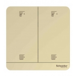 Schneider Electric 施耐德電氣 Wiser 智能兩位窗簾掣 (沉醉金) (E8332SCN300ZB_WG)