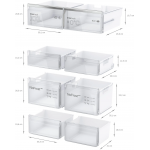 Bosch 博世 KFN96APEAG 593公升多門雪櫃 | 無霜冷凍 1級能源標籤